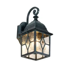 QAZQA Gartenbeleuchtung|Außenwandleuchten*Romantische Außenwandlaterne dunkelgrün - London