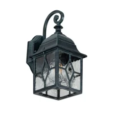 QAZQA Gartenbeleuchtung|Außenwandleuchten*Romantische Außenwandlaterne dunkelgrün - London