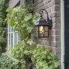 QAZQA Gartenbeleuchtung|Laternen Außen*Romantische Außenwandleuchte Bronze - London