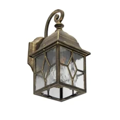 QAZQA Gartenbeleuchtung|Laternen Außen*Romantische Außenwandleuchte Bronze - London