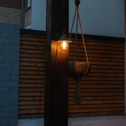 QAZQA Gartenbeleuchtung|Außenwandleuchten*Romantische Außenwandleuchte dunkelgrau - Oxford