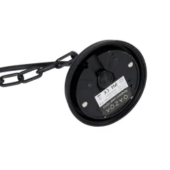 QAZQA Gartenbeleuchtung|Badezimmerlampen*Romantische Hängeleuchte schwarz IP44 - New Haven