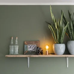 QAZQA Küchenlampen|Tischlampen*Romantische Tischlampe Kupfer - Facil