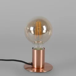 QAZQA Küchenlampen|Tischlampen*Romantische Tischlampe Kupfer - Facil