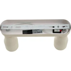 QAZQA Deckenstrahler|Aufbaustrahler*Runde Deckenleuchte Beige GU10 50mm 2-flammig - Stanley