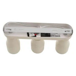 QAZQA Deckenstrahler|Aufbaustrahler*Runde Deckenleuchte Beige GU10 50mm 3-flammig - Stanley