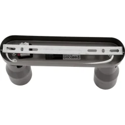 QAZQA Deckenstrahler|Aufbaustrahler*Runder Deckenstrahler Gunmetal GU10 50mm 2-flammig - Stanley