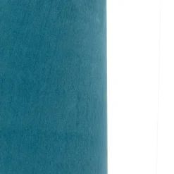 QAZQA Lampenschirme*Samt Lampenschirm blau 35/35/20 mit goldener Innenseite