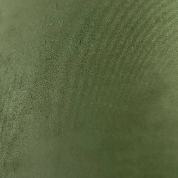 QAZQA Lampenschirme*Samt Lampenschirm Grün 40/40/40 mit goldener Innenseite