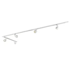 QAZQA Schlafzimmerlampen|Küchenlampen*Schienensystem Gissi 5 weiß