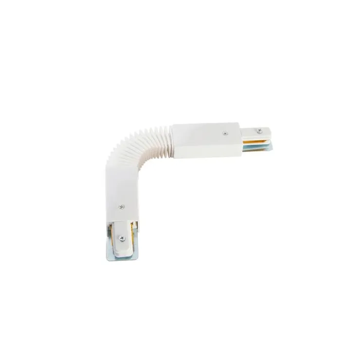 QAZQA Deckenstrahler|Aufbaustrahler*Schienensystem Gold und Weiß mit 5 Spots 1-phasig - Rondoo Up