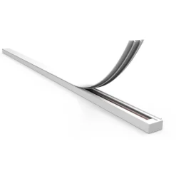 QAZQA Deckenstrahler|Aufbaustrahler*Schienensystem Gold und Weiß mit 5 Spots 1-phasig - Rondoo Up