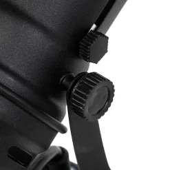 QAZQA Deckenstrahler|Aufbaustrahler*Schienensystem mit 3 Spots schwarz - Film