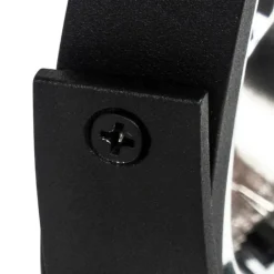 QAZQA Schlafzimmerlampen|Küchenlampen*Schienensystem mit 5 Spots schwarz 1-phasig - Go