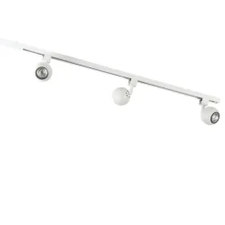 QAZQA Küchenlampen|Deckenstrahler*Schienensystme Gissi 3 weiß