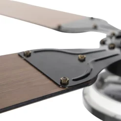 QAZQA Deckenventilator Mit Licht|Wohnzimmerlampen*Schwarzer Deckenventilator mit Fernbedienung – Fanattic