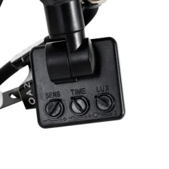 QAZQA Led-Außenleuchten|Außenwandleuchten*Schwarzer Heizkörper inkl. LED 10W IP65 mit Bewegungssensor - Levana