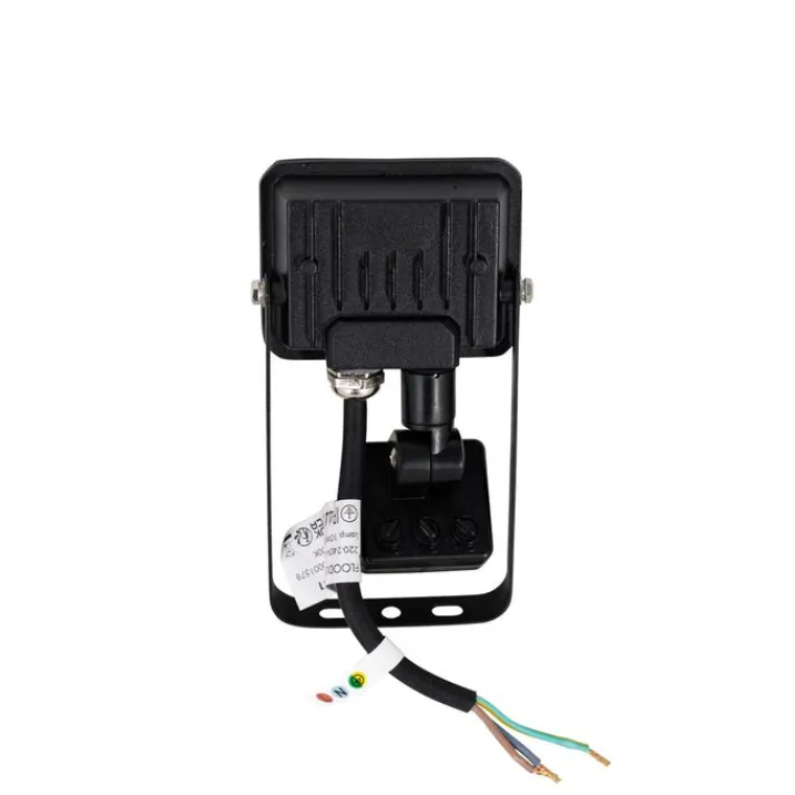 QAZQA Led-Außenleuchten|Außenwandleuchten*Schwarzer Heizkörper inkl. LED 10W IP65 mit Bewegungssensor - Levana