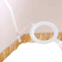 QAZQA Lampenschirme*Seidenlampenschirm Gold 45/30/44 - Granny