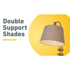 QAZQA Lampenschirme*Seidenlampenschirm schwarz mit grau 45 cm - Granny