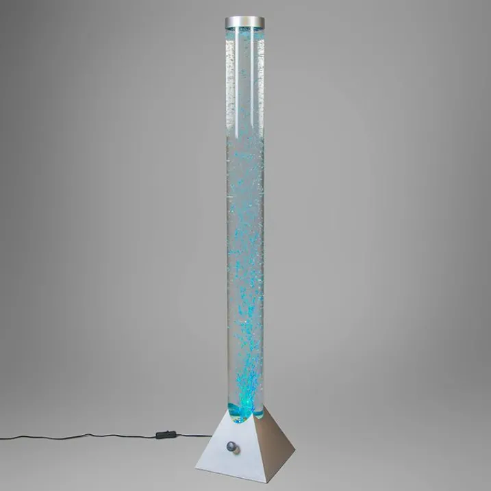 Just Light Led-Stehlampen|Stehlampen*Seifenblasenschlauch 9,5 Liter grau inkl. LED - Sealife