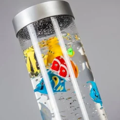 Just Light Led-Stehlampen|Stehlampen*Seifenblasenschlauch 9,5 Liter grau inkl. LED - Sealife