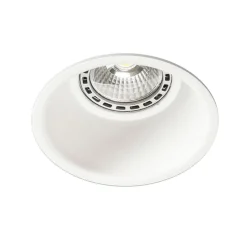 QAZQA Einbaustrahler|Wohnzimmerlampen*Set aus 3 Einbaustrahlern weiß rund - Dept