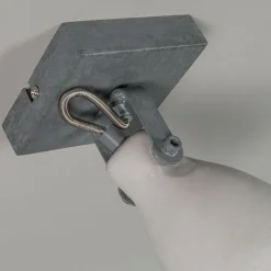 QAZQA Wandstrahler|Deckenstrahler*Set aus 2 industriellen Spots grau Beton 1-Flammig - Creto