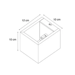QAZQA Smarte Wandleuchten|Wandleuchten*Set aus 2 Smart Wandleuchten Nussbaumholz Inkl. Wifi G9 - Transfer