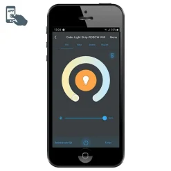 Calex Smarte Glühbirnen|Smarte Glühbirnen*Set aus 2 smarten LED-Streifen RGBW und dimmbar in Kelvin 2 m inkl. Treiber