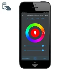 Calex Smarte Glühbirnen|Smarte Glühbirnen*Set aus 2 smarten LED-Streifen RGBW und dimmbar in Kelvin 2 m inkl. Treiber