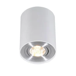 QAZQA Schlafzimmerlampen|Küchenlampen*Set aus 4 Spots weiß schwenk- und kippbar - Rondoo 1 up