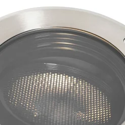 QAZQA Gartenbeleuchtung|Bodenstrahler Außen*Set mit 6 Bodenstrahlern Stahl AR111 verstellbar IP65 - Delux Honey