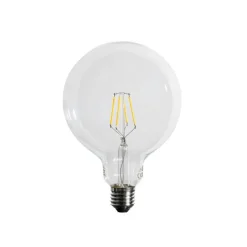 LUEDD Preisvorteil Auf Leuchtmittel|Filament Lampen*Set mit 5 dimmbaren E27 LED-Glühbirnen G125 5W 450 lm 3000K