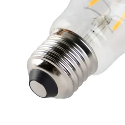 LUEDD Preisvorteil Auf Leuchtmittel|Filament Lampen*Set mit 5 dimmbaren E27 LED-Lampen Klarglas 4W 320 lm 2200K