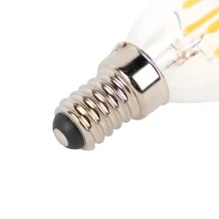 LUEDD Preisvorteil Auf Leuchtmittel|Filament Lampen*Set mit 5 dimmbaren E14-LED-Kerzenlampen B35 klar 3W 250 lm 2700K