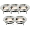 LUEDD Preisvorteil Auf Leuchtmittel|Led Lampen*Set mit 5 dimmbaren G53 LED-Leuchtmitteln AR111 12W 600lm 2700K
