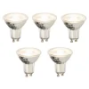 LUEDD Led Lampen|Preisvorteil Auf Leuchtmittel*Set mit 5 dimmbaren GU10 LED-Glühbirnen 8W 660lm 3000K
