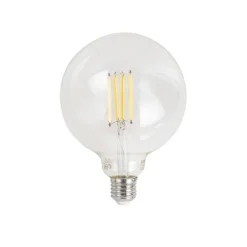 LUUMR Preisvorteil Auf Leuchtmittel|Led Lampen*Set mit 5 E27 Dimmbare LED-Glühbirnen G125 Klar 7W 806lm 2700-6500K