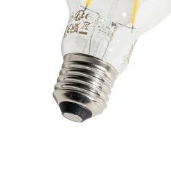 LUEDD Filament Lampen|Led Lampen*Set mit 5 E27 LED-Glühbirne A60 Lux-Sensor 2,5W 250lm 2200K