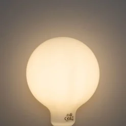 LUEDD Preisvorteil Auf Leuchtmittel|Led Lampen*Set mit 5 E27 3-Stufen-dimmbare LED-Glühbirne Opal G125 4W 450lm 3000K