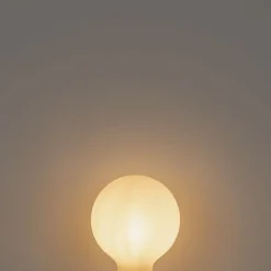 LUEDD Preisvorteil Auf Leuchtmittel|Led Lampen*Set mit 5 E27 3-stufig dimmbare LED-Lampe G95 Milchglas 5W 550 lm 2700K