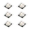 QAZQA Einbaustrahler|Wohnzimmerlampen*Set mit 6 Einbaupunkt weiß einstellbar - Artemis 70