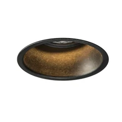 QAZQA Küchenlampen|Einbaustrahler*Set mit 6 Einbauspots schwarz rund - Dept