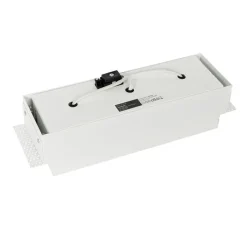 QAZQA Einbaustrahler|Wohnzimmerlampen*Set mit 6 Einbauspots weiß GU10 AR70 Trimless 3-Licht - Oneon