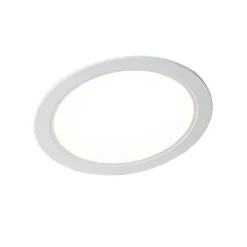 QAZQA Led-Strahler|Einbaustrahler*Set mit 6 Einbaustrahlern weiß 14,5 cm inkl. LED Kelvinverstellbar mit Dip-Schalter - Stephanie