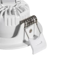 QAZQA Badezimmerlampen|Einbaustrahler*Set mit 6 Einbaustrahlern Weiß Neigbar 6,5 cm inkl. LED IP54 Ultra Slim - Pupil