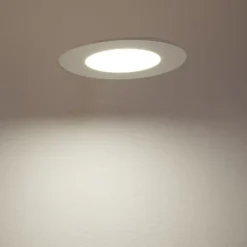 QAZQA Schlafzimmerlampen|Küchenlampen*Set mit 6 Einbaustrahlern weiß inkl. Dim-to-Warm LED 7W IP65 - Blanca