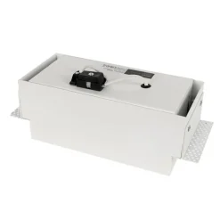 QAZQA Einbaustrahler|Wohnzimmerlampen*Set mit 6 Einbaustrahlern weiß GU10 70mm 2-flammig Trimless - Oneon