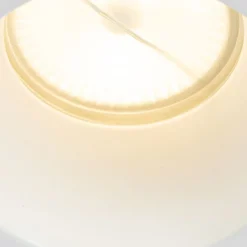 QAZQA Einbaustrahler|Wohnzimmerlampen*Set mit 6 Einbaustrahlern weiß GU10 70mm IP44 - Dept